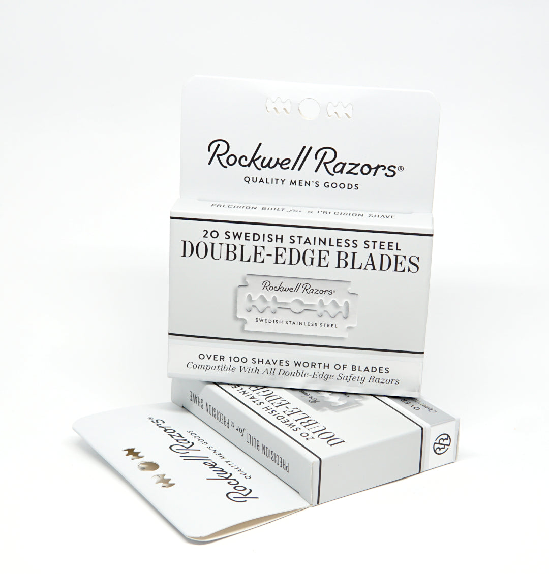 Rockwell Razors - Double Edge Razor Blades 20-Pack-Shaving-ellënoire body, bath fragrance & curly hair