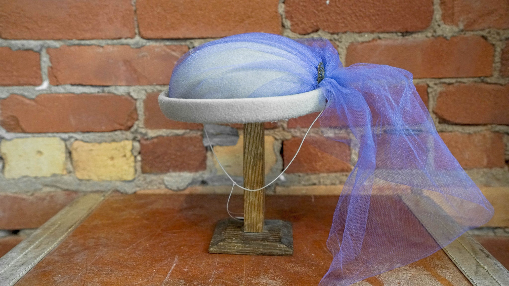 Women's Fascinator Cap-Hats-ellënoire body, bath fragrance & curly hair