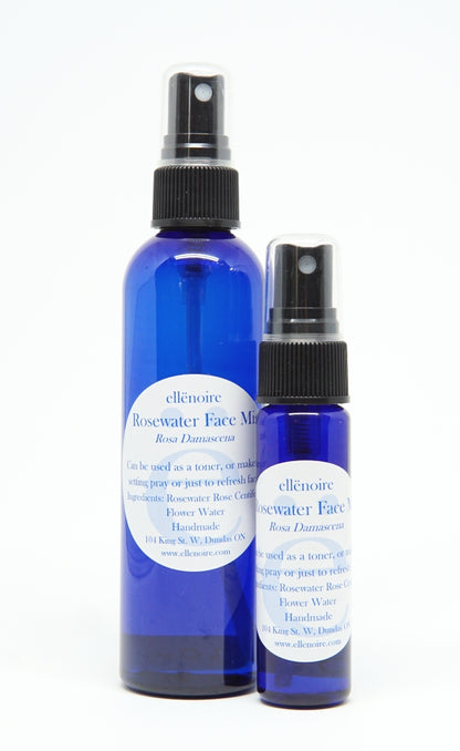 Rose Floral Water Face Mist-Face Products-ellënoire body, bath fragrance & curly hair