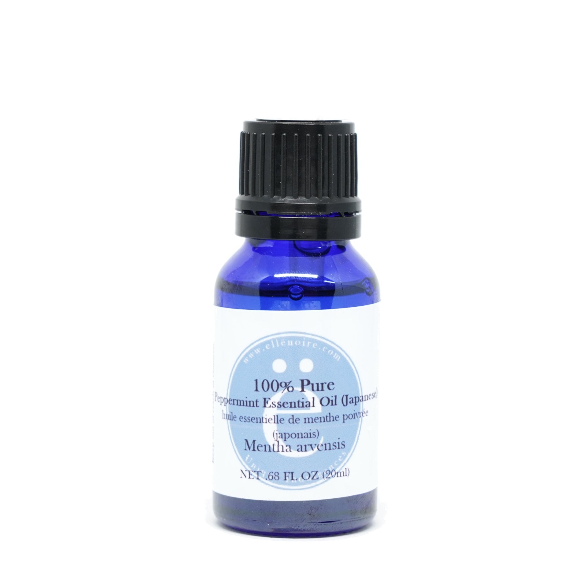 Peppermint (Japanese - Corn Mint) 100% Pure Essential Oil, 20 ml in a glass bottle with dropper top-ellenoire fragrance-ellënoire body, bath fragrance & curly hair