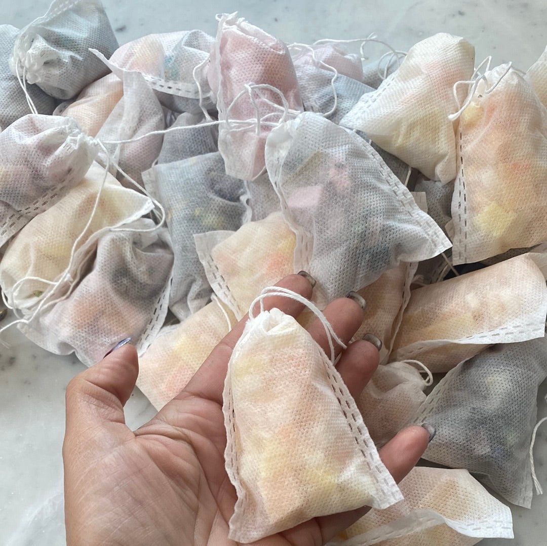 ellënoire Soap Scrap Scrubby Bag-Body Wash-ellënoire body, bath fragrance & curly hair