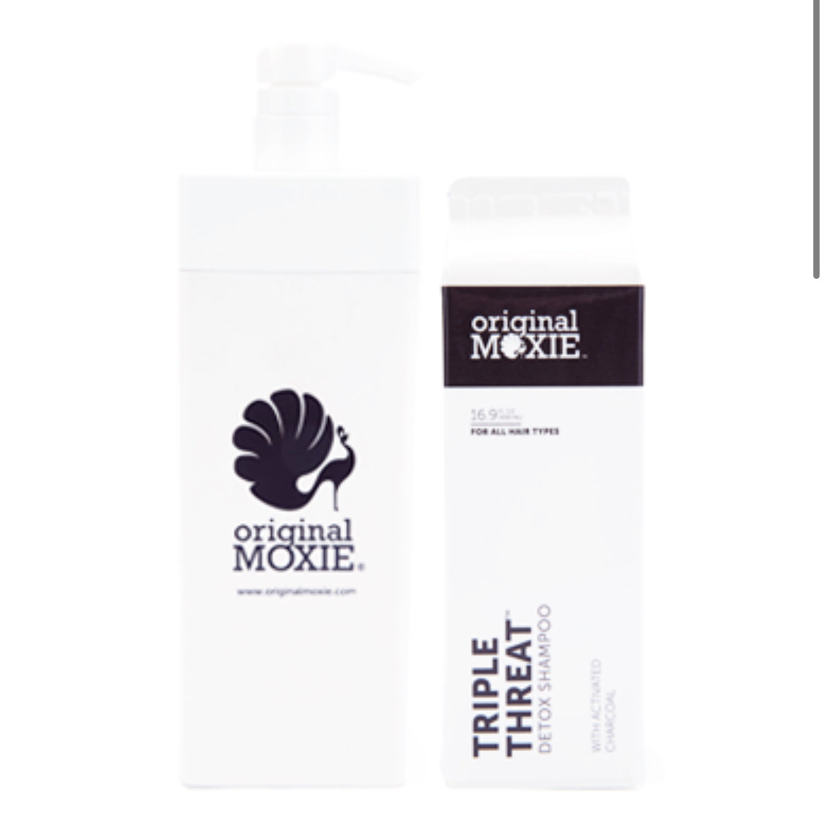 Pre-order! original MOXIE Triple Threat Detox Shampoo-Cleanser/Shampoo-ellënoire body, bath fragrance & curly hair