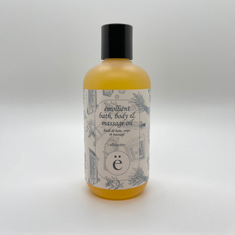 ellenoire emollient Bath, Body & Massage Oil-Massage-ellënoire body, bath fragrance & curly hair