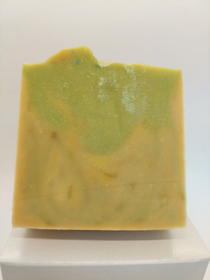 Handmade Lemongrass Soap-Bar Soap-ellënoire body, bath fragrance & curly hair