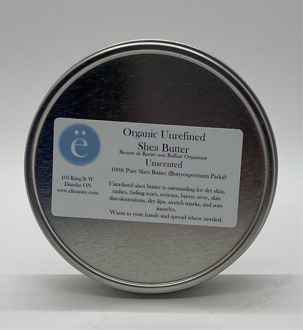 Organic Unrefined Shea Butter-Body Moisturizer-ellënoire body, bath fragrance & curly hair