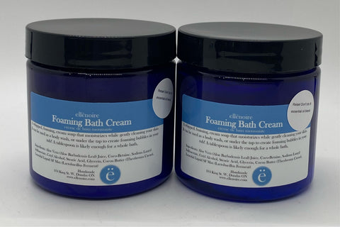 ellenoire Foaming Bath Cream-Bath Products-ellënoire body, bath fragrance & curly hair