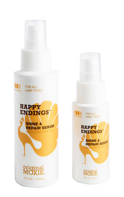 original MOXIE Happy Endings Shine & Repair Serum-Curly Hair Products-ellënoire body, bath fragrance & curly hair
