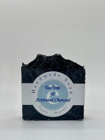 ellenoire Handmade Soap with Tea Tree Oil and Activated Charcoal-Soap-ellënoire body, bath fragrance & curly hair