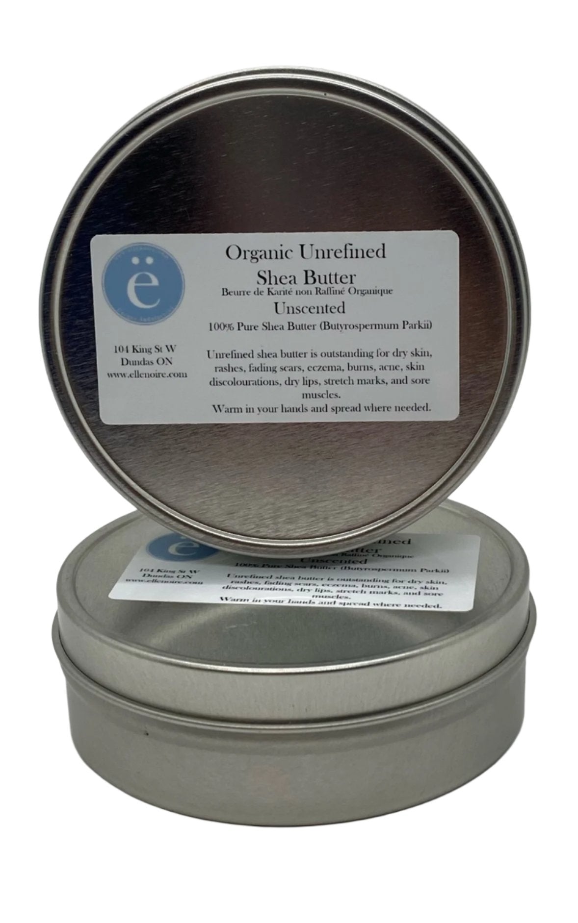 Organic Unrefined Shea Butter-Skin Care-ellënoire body, bath fragrance & curly hair