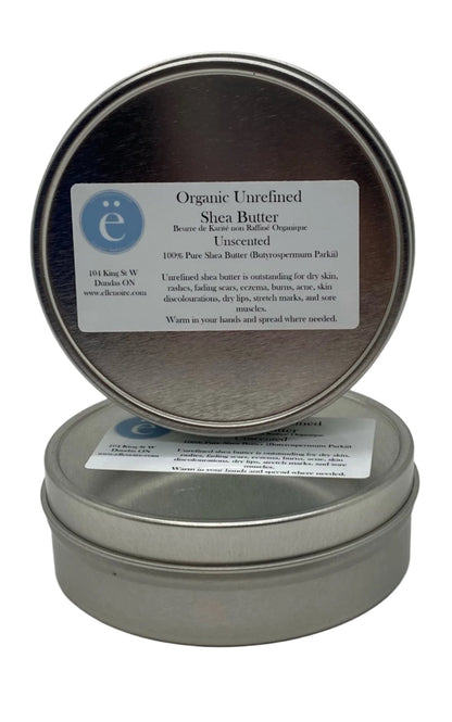 Organic Unrefined Shea Butter-Skin Care-ellënoire body, bath fragrance & curly hair