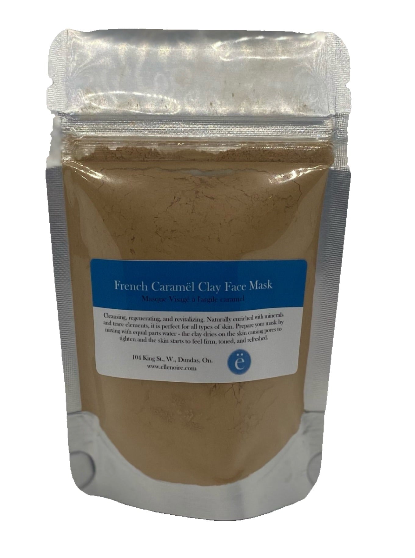 French Caramël Clay Face Mask-Face Mask-ellënoire body, bath fragrance & curly hair