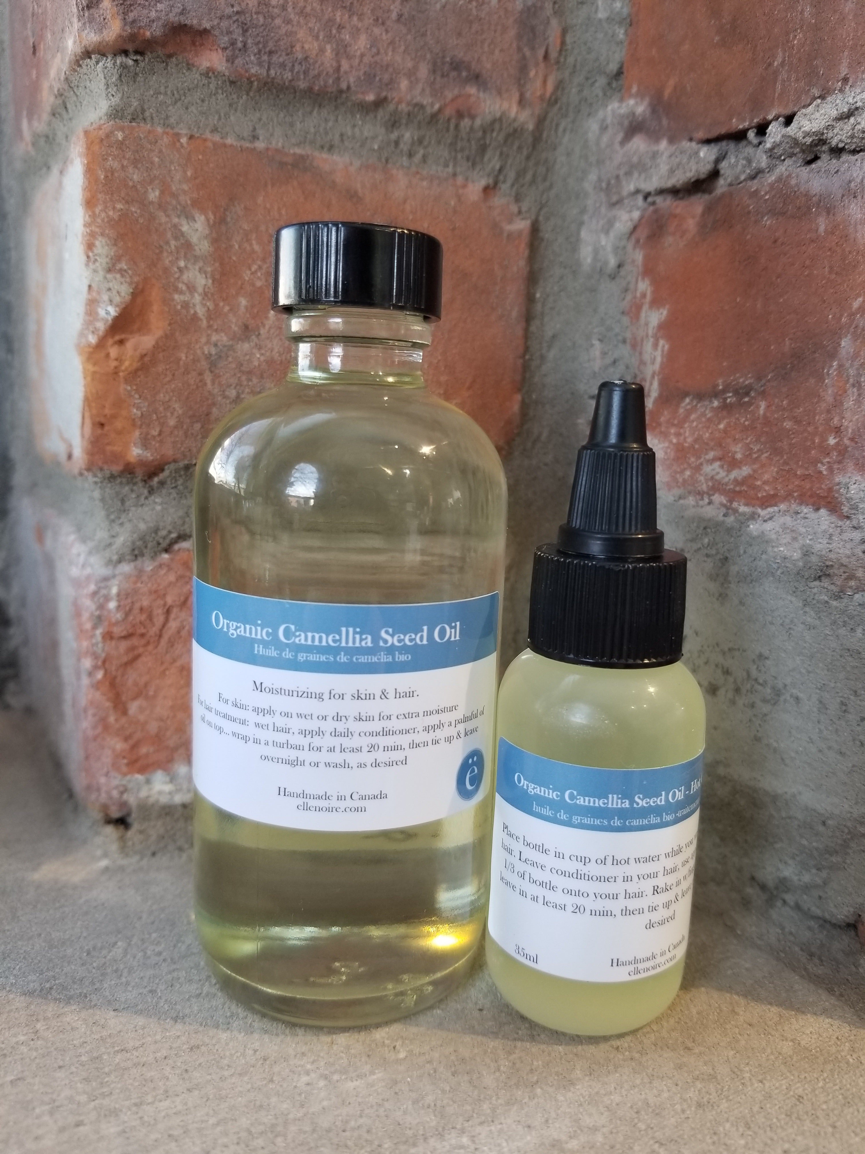 Camellia Seed Oil-Hair Oil-ellënoire body, bath fragrance & curly hair