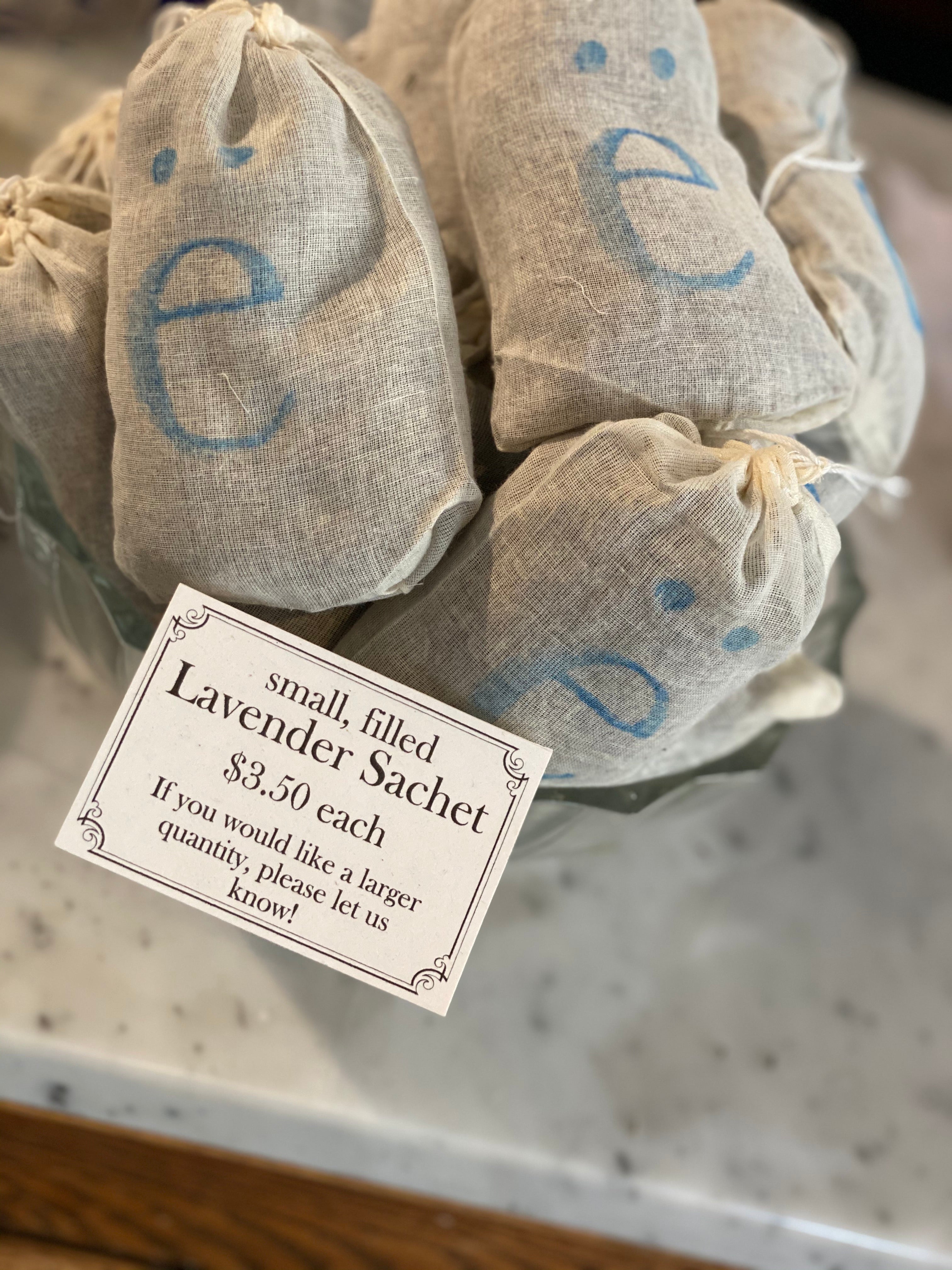 Cheap ‘n’ Cheerful Lavender Bud Sachet-ellenoire fragrance-ellënoire body, bath fragrance & curly hair