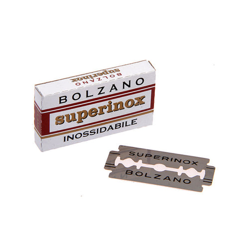 Bolzano Superinox Razor Blades-Shaving-ellënoire body, bath fragrance & curly hair