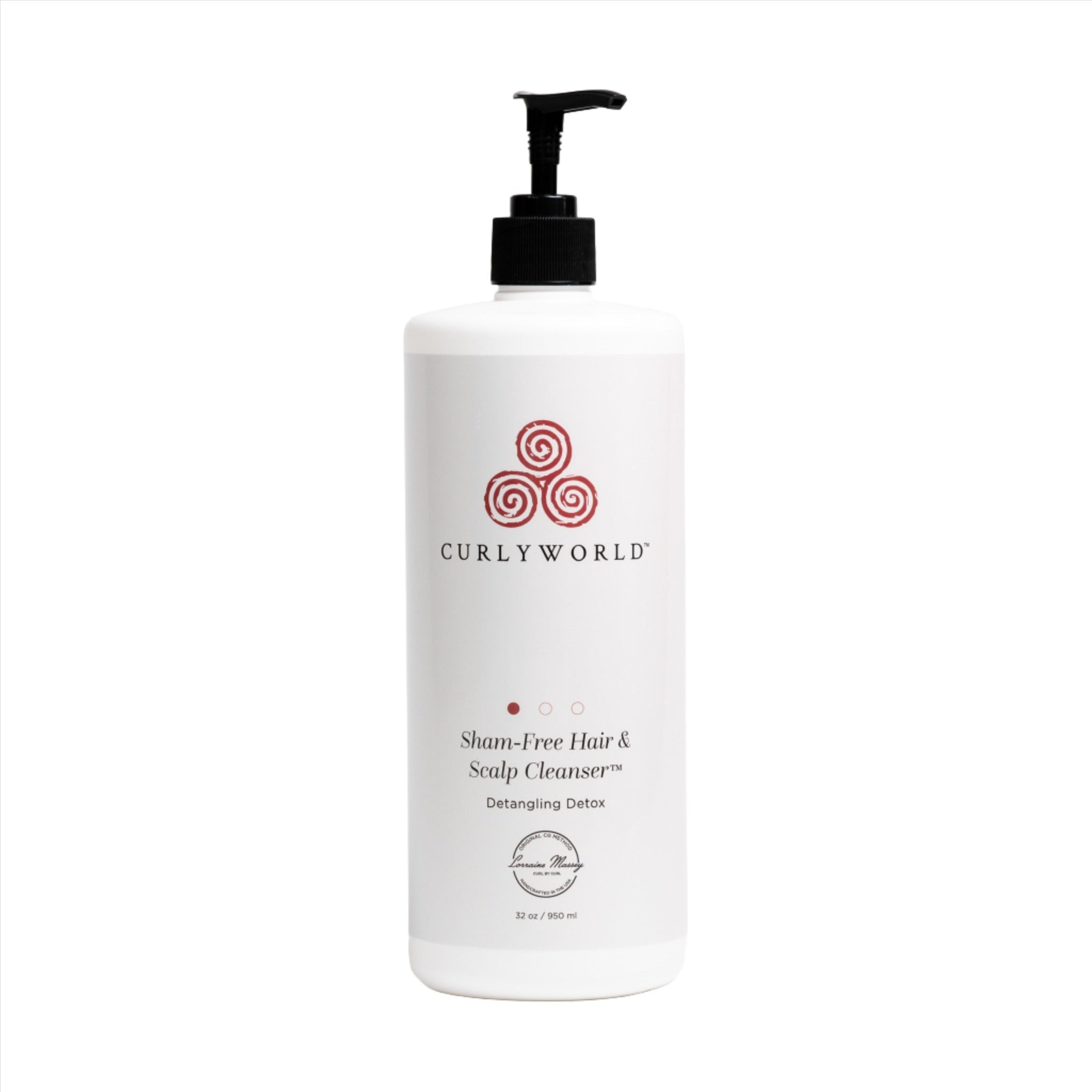 CurlyWorld Sham-Free Hair & Scalp Cleanser-Cleanser/Shampoo-ellënoire body, bath fragrance & curly hair