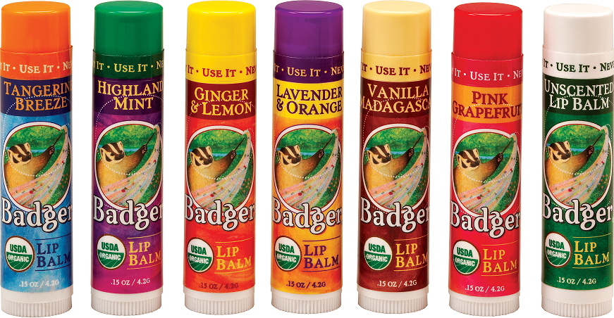 Badger Classic Lip Balm-Lip Balm-ellënoire body, bath fragrance & curly hair