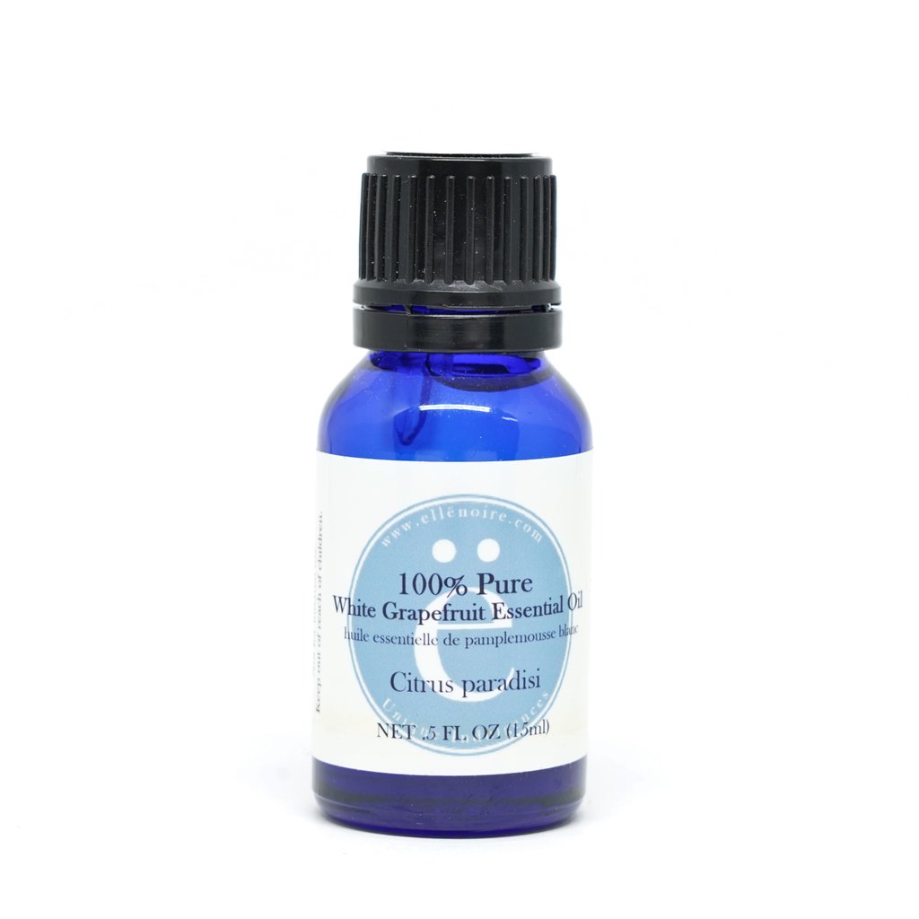 Grapefruit (White) 100% Pure Essential Oil, 20 ml in a glass bottle with dropper top-ellenoire fragrance-ellënoire body, bath fragrance & curly hair